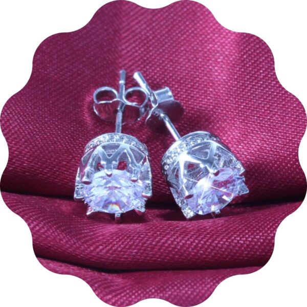 Boucles d'oreilles petit zircon