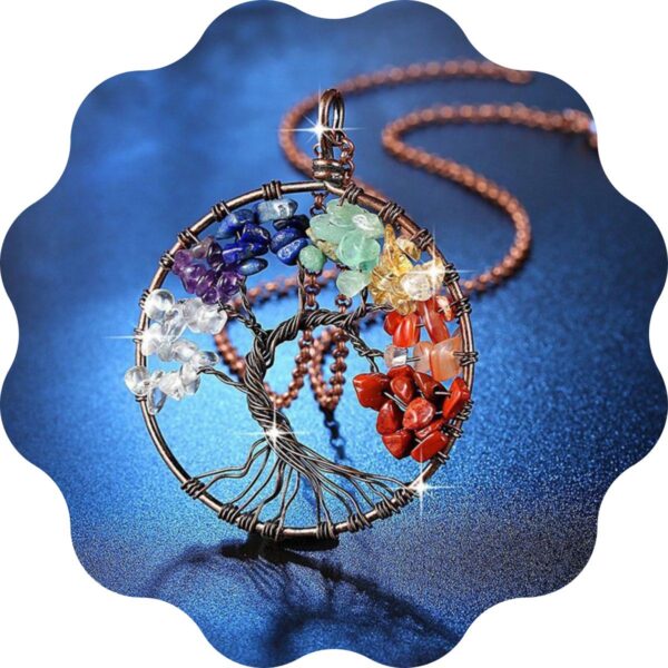 Collier chakra arbre de vie
