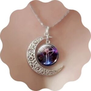 Collier Lune signes astrologiques