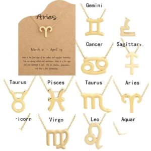 Collier signe astrologique