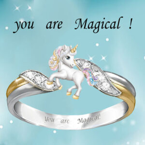 Bague licorne