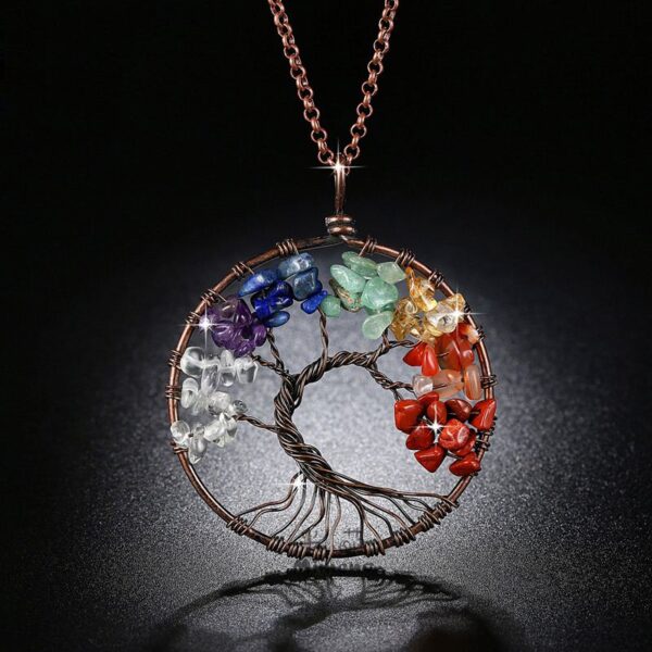 Collier chakra arbre de vie – Image 3