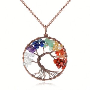 Collier chakra arbre de vie
