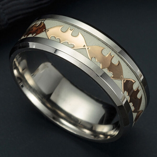 Bague fluorescente noire Batman – Image 4