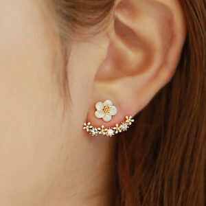 Boucles d'oreilles pâquerettes