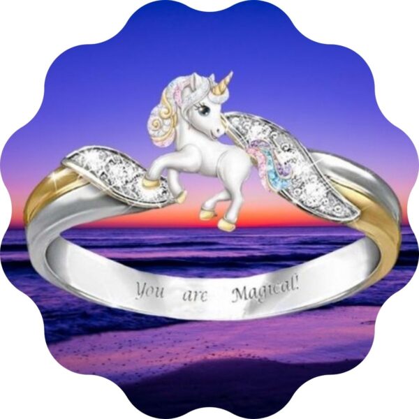 Bague licorne