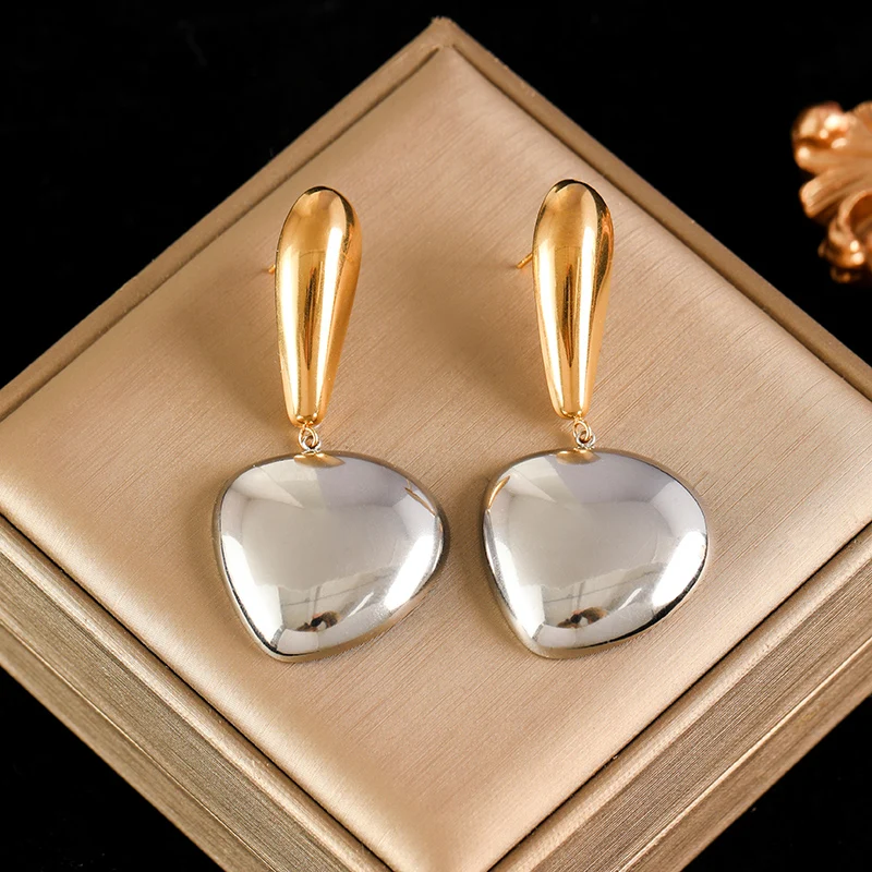 Boucles d'oreilles pendantes serpent en acier inoxydable femme – Image 5