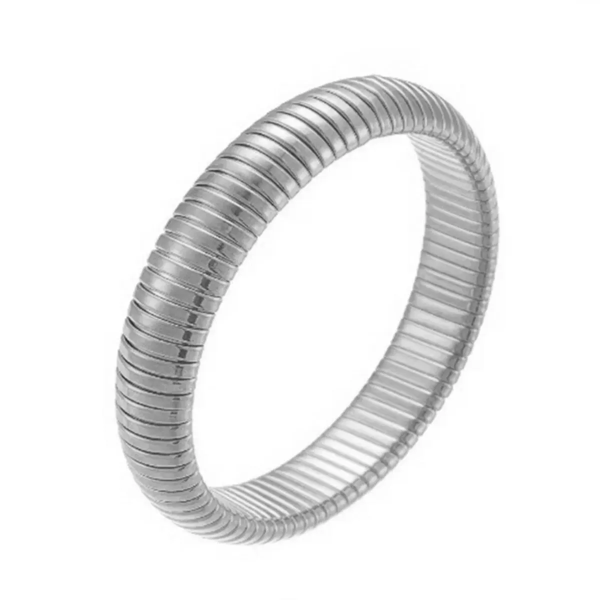Bracelet Acier Inoxydable Plaqué Or 18K Rétro Unisexe – Image 9